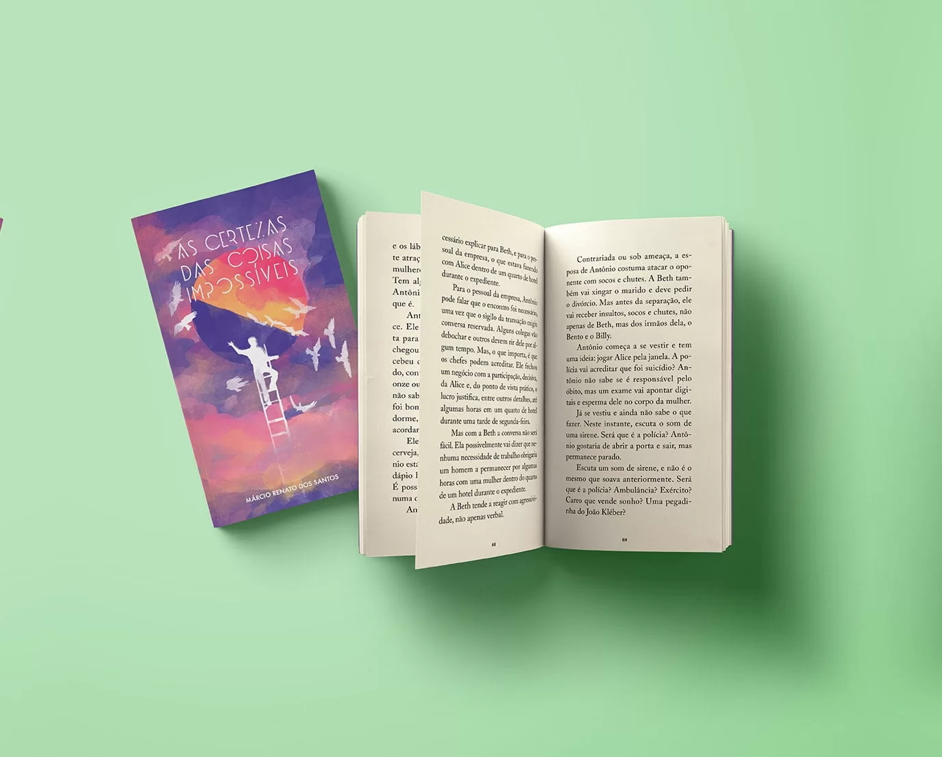 Livro A certeza das coisas impossíveis