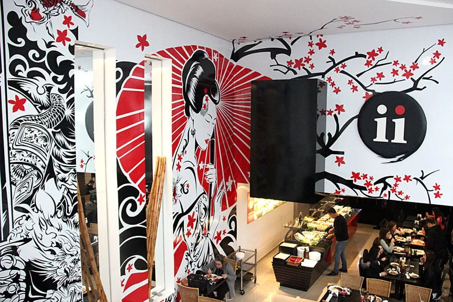 Ilustração para restaurante ii