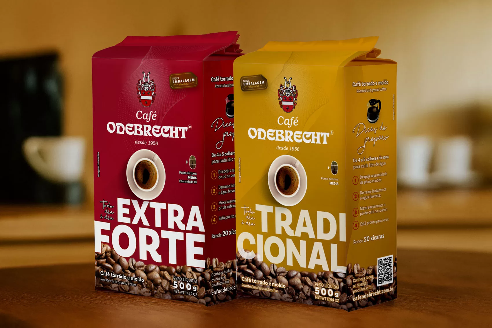 Café Odebrecht Tradicional e Extraforte