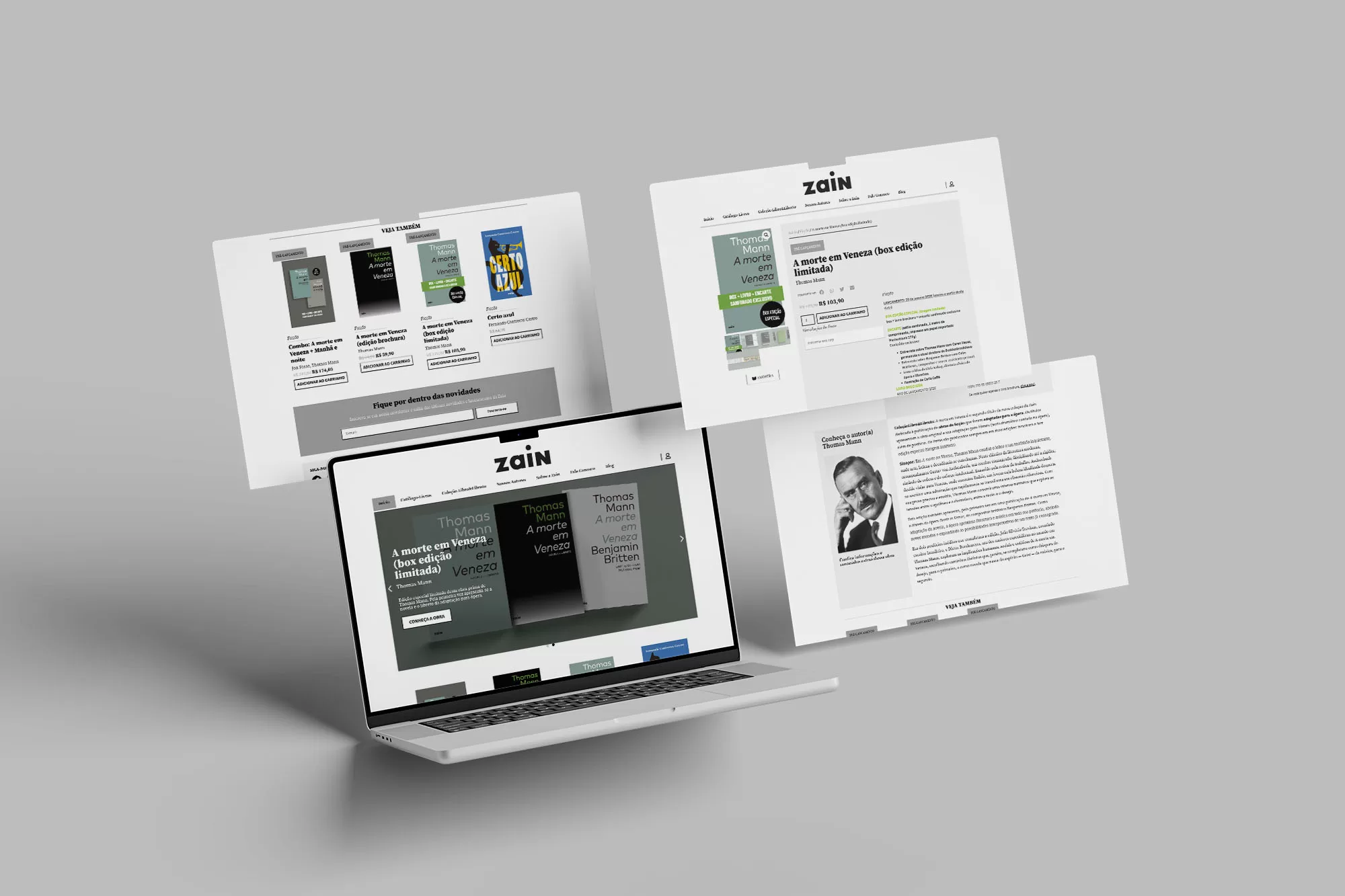 Site Editora Zain